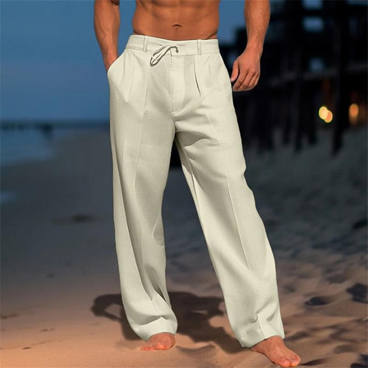 Fleur De Luxe - Pantalon Plage Homme Cordon