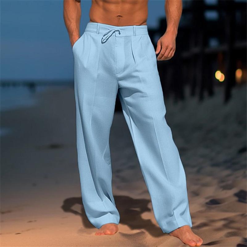 Fleur De Luxe - Pantalon Plage Homme Cordon