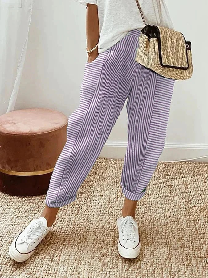 Fleur De Luxe - Lore - Pantalon Rayé
