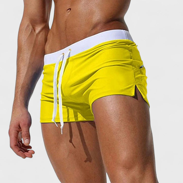 Fleur De Luxe | Short de Bain Homme Taille Basse