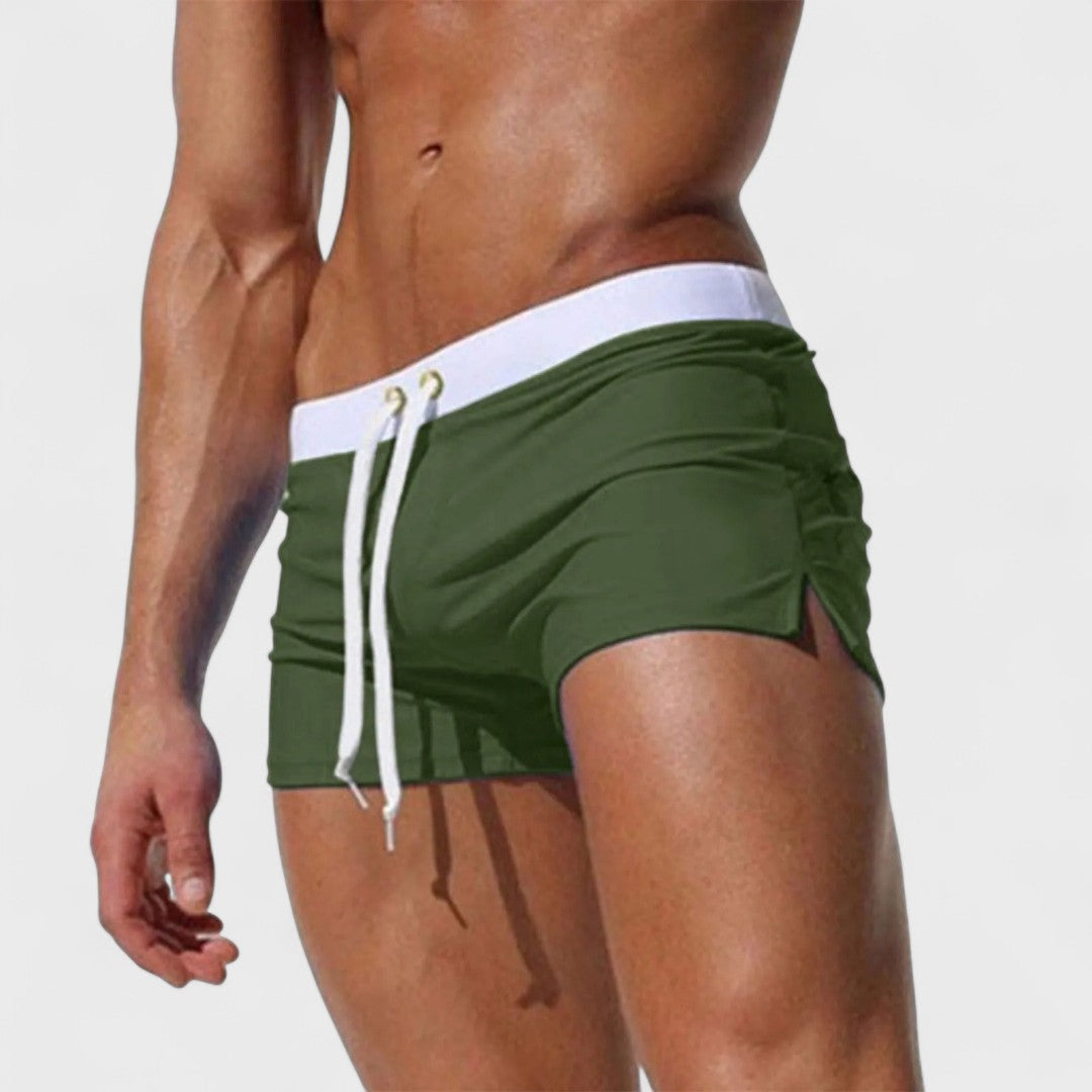 Fleur De Luxe | Short de Bain Homme Taille Basse